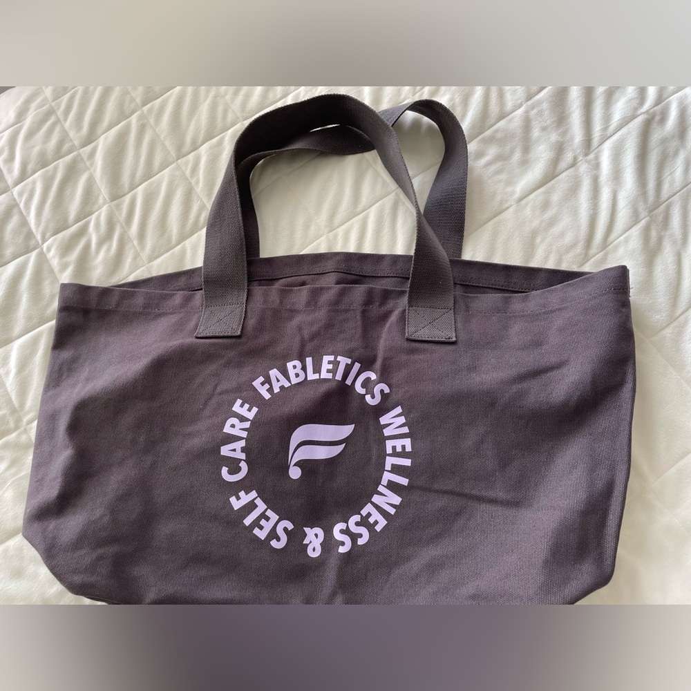 Fabletics Canvas Wellness Tote